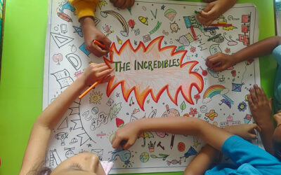 New CBSE Wing – (Gr.1-V) Students first day at school