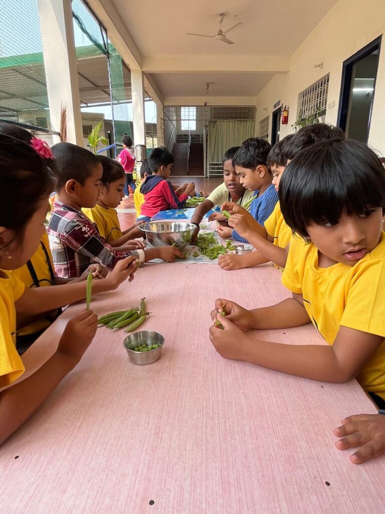 PM- Peas Peeling Activity